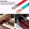 image:image10L0L Golf Cart Battery Cable Set for Yamaha G19 48V 5Piece 4 Gauge Battery Cables 2 x 8  3 x 155 Copper Lugs Flexible PVC Insulated Replaces 4BG19 BAT1019A BAT1024 6303A 17378