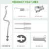 image:image10L0L Golf Cart Brake Pedal Assembly amp Parking Brake Repair Kit with Throttle Position Sensor Hook Release ReturnTorsion Spring for Yamaha G29 DriveDriver 200620125 Gas amp ElectricRepair Kit 3