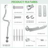 image:image10L0L Golf Cart Brake Pedal Assembly amp Parking Brake Repair Kit with Throttle Position Sensor Hook Release ReturnTorsion Spring for Yamaha G29 DriveDriver 200620125 Gas amp ElectricRepair Kit 1