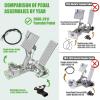 image:image10L0L Golf Cart Brake Pedal Assembly amp Parking Brake Repair Kit with Throttle Position Sensor Hook Release ReturnTorsion Spring for Yamaha G29 DriveDriver 200620125 Gas amp ElectricYamaha G29 Brake Pedal Assembly