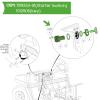 image:image10L0L 12 Volt Ignition Key Switch for Club Car DS Limo Turf Carryall 1 amp 2 1996up Gas Golf Cart OEM 101826301 1012505