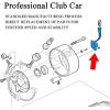 image:image10L0L Club Car Speed Sensor Speededup 10kmh IQ High Speed Motor Magnet DS 2008upPrecedent 48V Electric Golf Cart Sensor