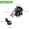 image:image10L0L Heavy Duty Forward Reverse Switch Assembly for Club Car DS 19842005 36V Golf Cart with Handle Micro Switch OEM 1011997 1014808 1012987