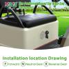 image:image10L0L Heavy Duty Forward Reverse Switch Assembly for Club Car DS 19842005 36V Golf Cart with Handle Micro Switch OEM 1011997 1014808 1012987