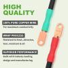 image:imageGolf Cart Battery Cable Set for Club Car DS 1995Up 48V 4 Gauge Heavy Duty Wiring Kit with 5 1338 Cables Copper Lugs amp Heat Shrink Replacement Accessories PartsClub Car DS