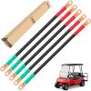 image:imageGolf Cart Battery Cable Set for Club Car DS 1995Up 48V 4 Gauge Heavy Duty Wiring Kit with 5 1338 Cables Copper Lugs amp Heat Shrink Replacement Accessories PartsClub Car DS