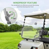 image:image10L0L Golf Cart Windshield Compatible with Yamaha G22 20032006 5mm Polycarbonate Front Windshield for Gas amp Electric Models ImpactResistant Split Folding Replacement Hardware IncludedTransparent
